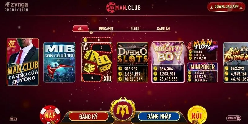 C&aacute;ch chơi game t&agrave;i xỉu Manclub đơn giản cho bạn